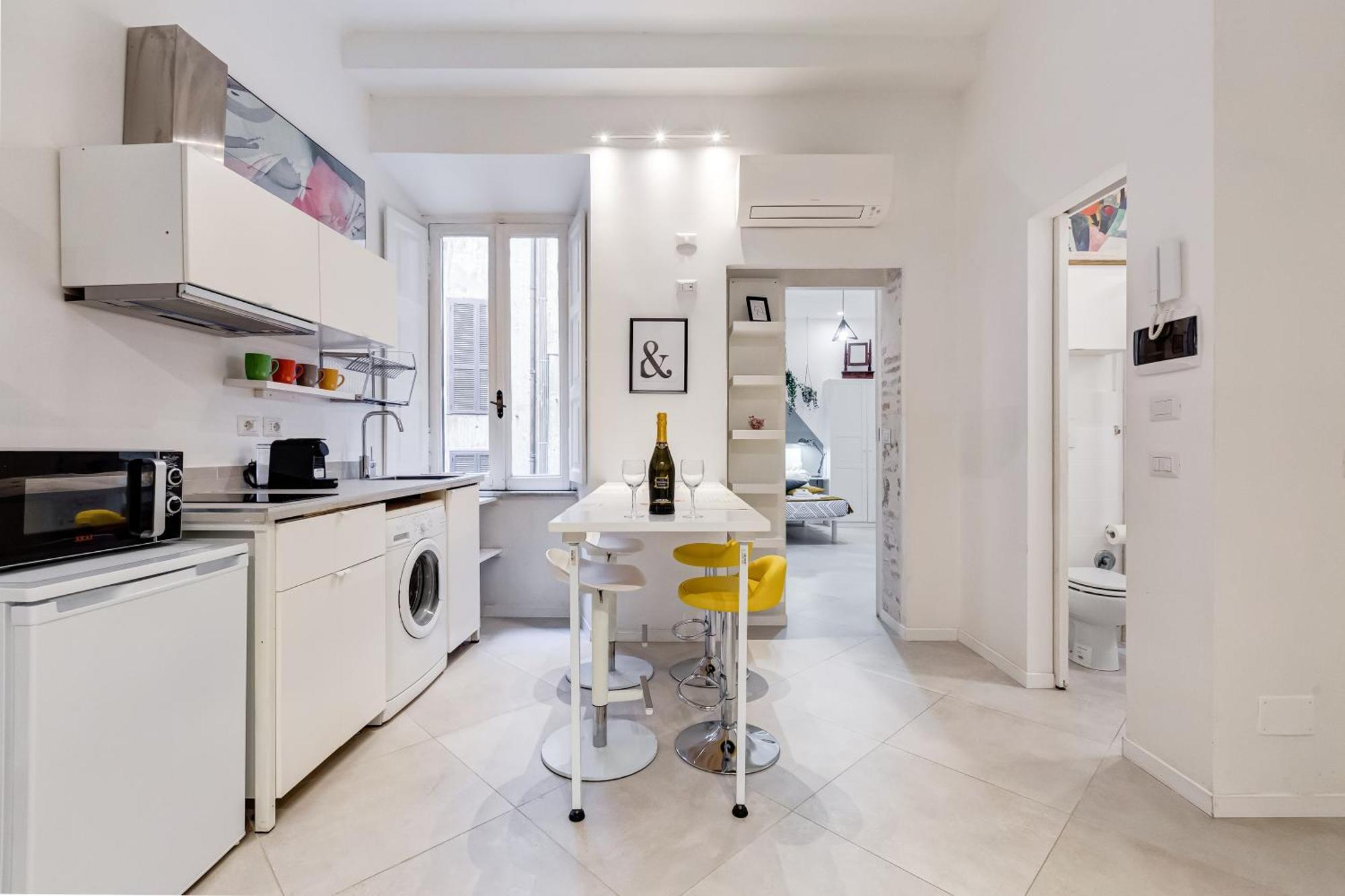 Appartement Bdc Alpha & Omega In Monti District With 2bath *