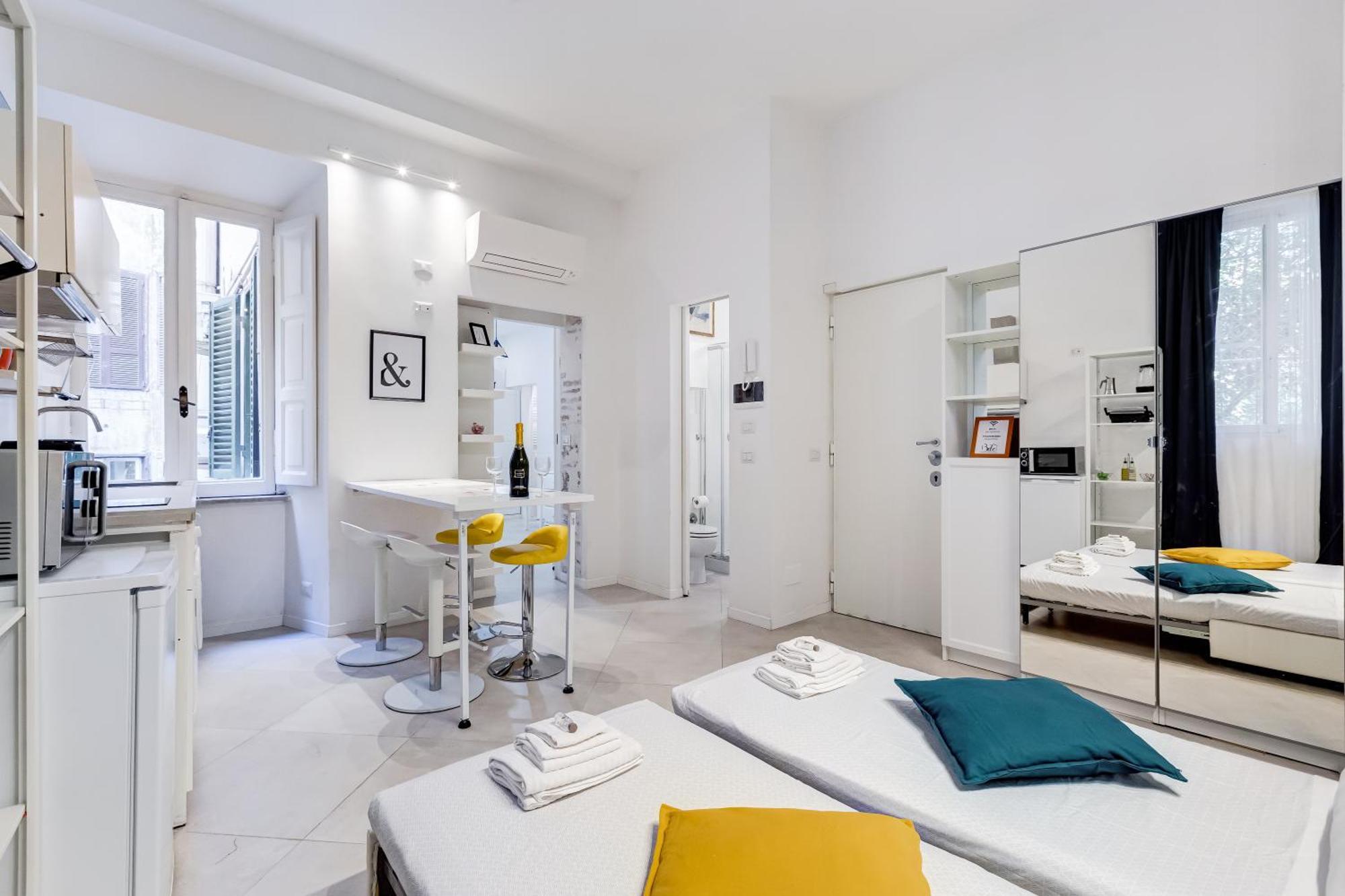 Bdc Alpha & Omega In Monti District With 2bath Appartement